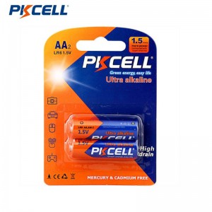 PKCELL Batería alcalina ultra digital LR6 AA