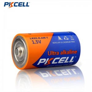 PKCELL Ultra dijital batri alkalin LR20 D batri