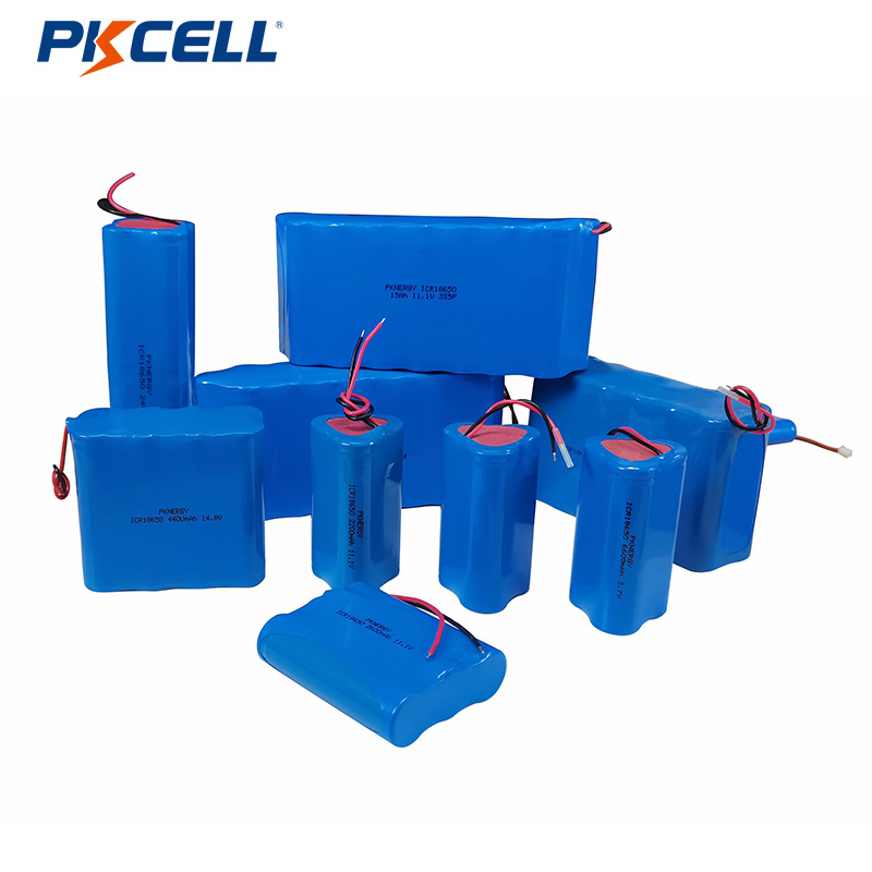 PKCELL 18650 3.7V 8000-20000mAh Rechargeable Lithium Battery Pack